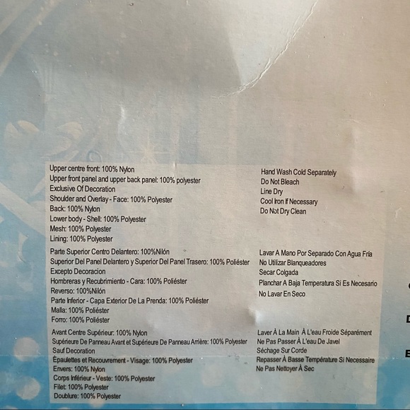 Disguise Disney Princess Cinderella Costume Girls Size (7/8) - Picture 16 of 16